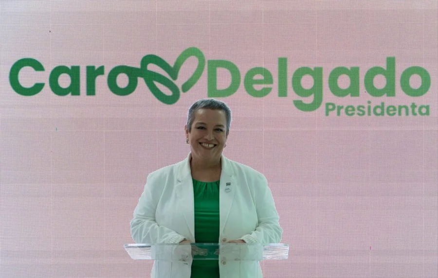 Carolina Delgado campaña presidencial